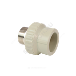 Муфта PP-R комбинированная серая Дн 63х2" НР под ключ VALFEX 10135063Г