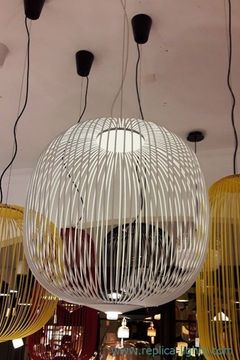 replica FOSCARINI SPOKES pendant ( beige )