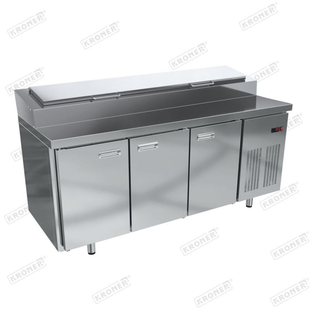 Стол холодильный для пиццы Kroner СХП 3-180-70