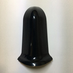 Наружный угол к плинтусу "LIDER-62" 290 Черный