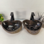 Раковина из речного камня ПАРА! RS-65549 40*39*15 0865