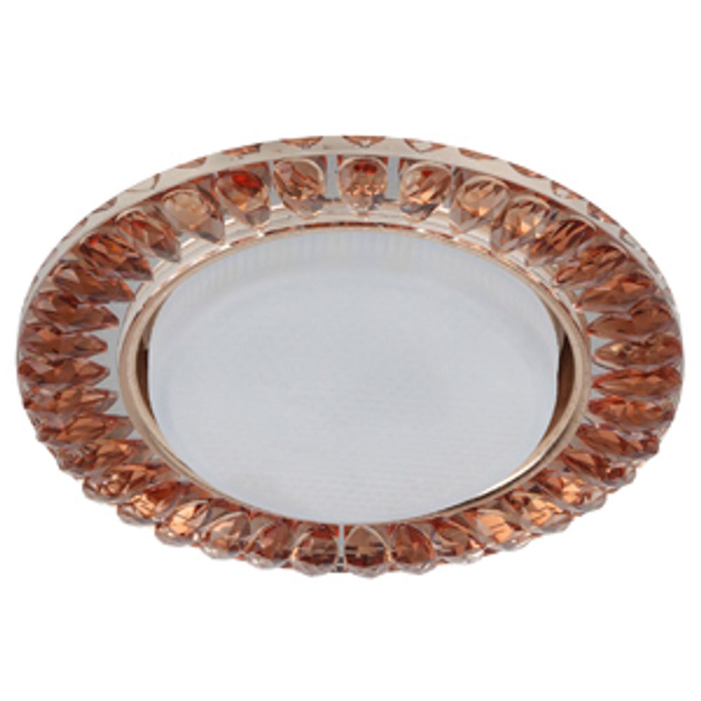 Спот ЭРА DK87 13W GX53 золото-чай IP20