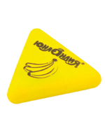 Ластик "Трио", 35х35х10 мм, цвет ассорти, треугольный