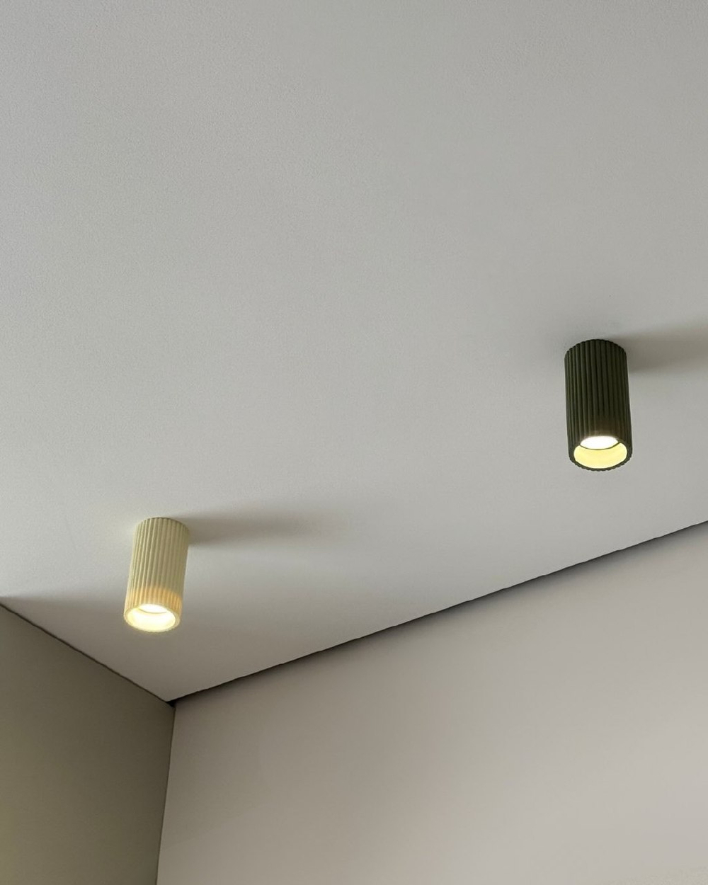 Потолочные споты в двух необычных расцветках которые украсят ваш интерьер ✨