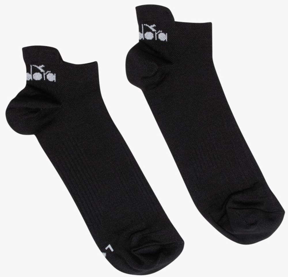 Теннисные носки Diadora Lightweight Quarter Socks 1P - черный