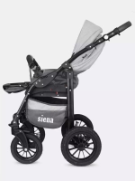 Коляска SIENA   (BartPlast) 04 графит-серый