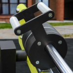 F-2813 Уличный тренажер Становая тяга с переменной нагрузкой ZAVODSPORTA