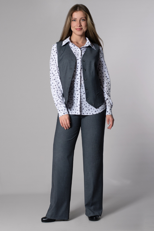 Брюки женские 3667зпа, Темно-серый #495Тсе023667зпа