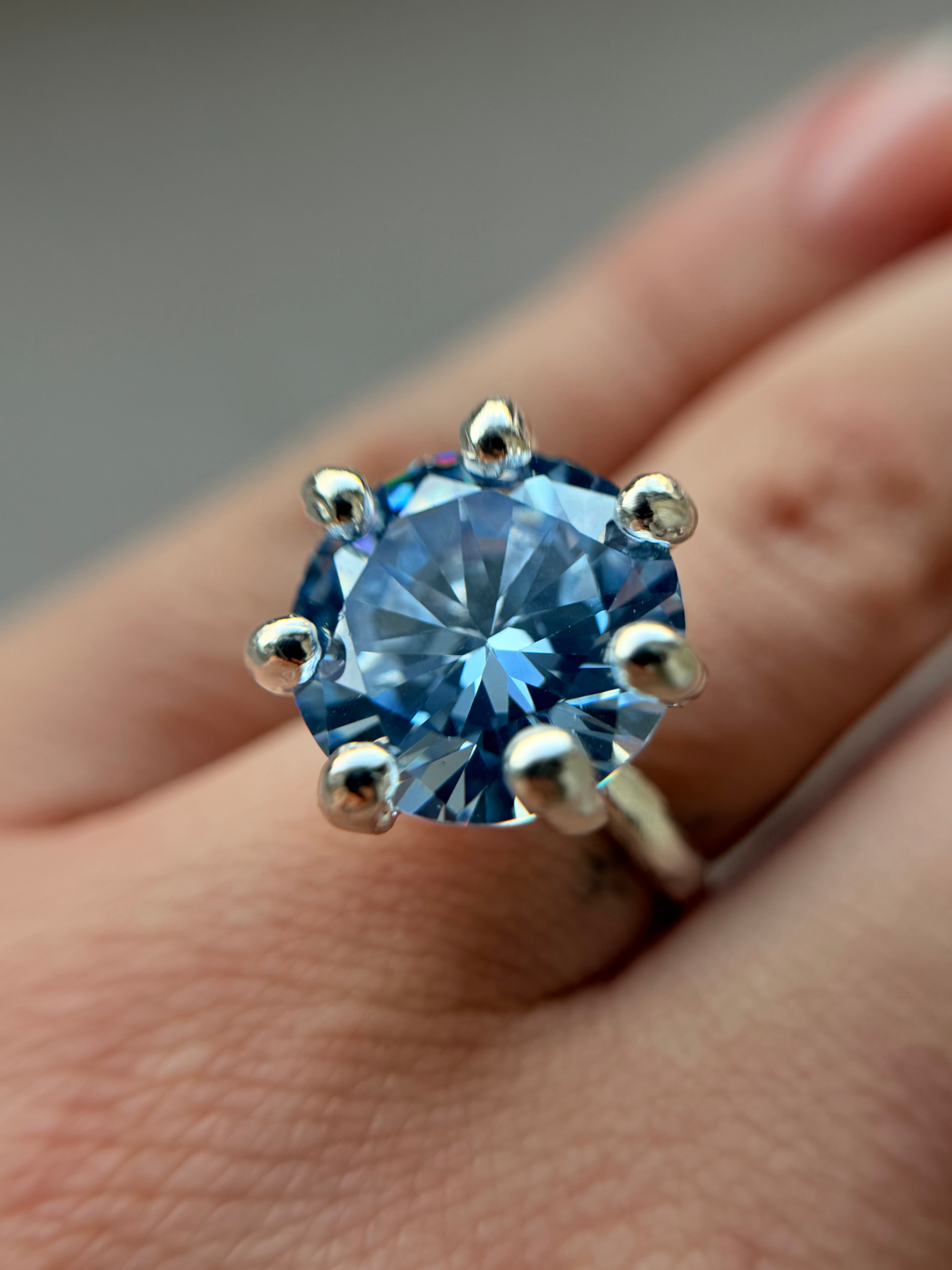 Кольцо Blue La Princesse