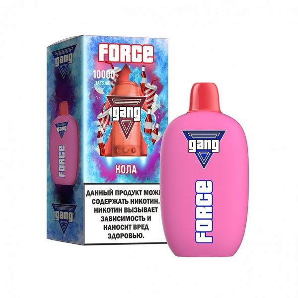 Купить Одноразовый Pod GANG FORCE - Кола (10000 затяжек)