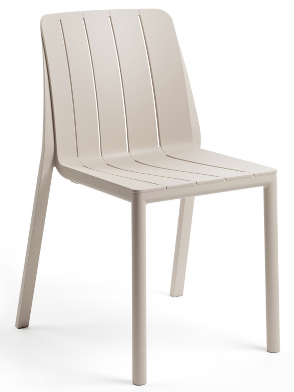 Стул пластиковый Nardi Tiberina Bistrot, бежевый