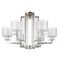 Подвесная люстра Crystal Lux Nicolas SP-PL6 Nickel/White