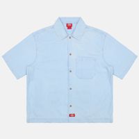  Рубашка мужская Dickies Short Sleeve Denim Shirt 