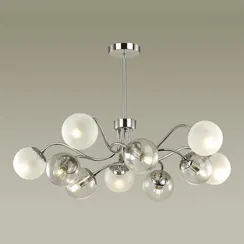 4554/10C MODERNI LN21 000 хром Люстра на штанге E14 10*40W 220V CANDICE