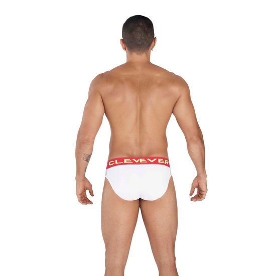 Мужские трусы слипы белые Clever TREND BRIEF 036401