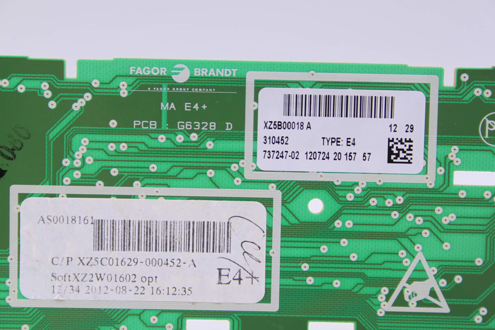 Модуль управления XZ5B00018A стиральной машины Brandt BWT6410E-X/01