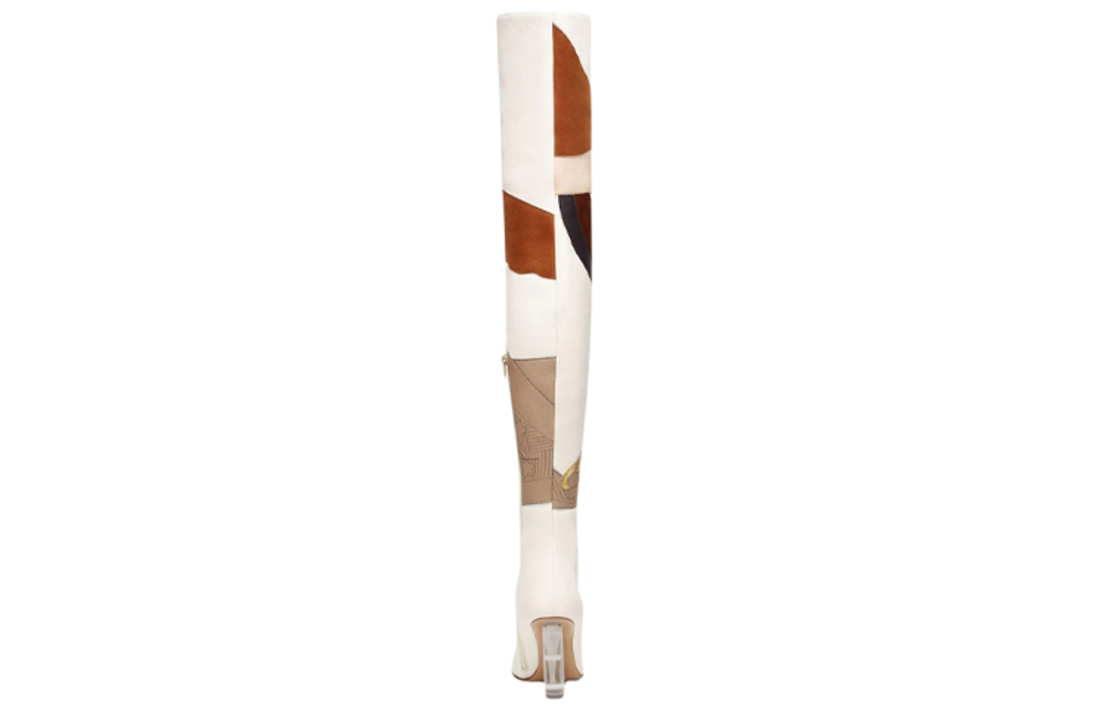 FENDI First Over the knee Boots Women"s White