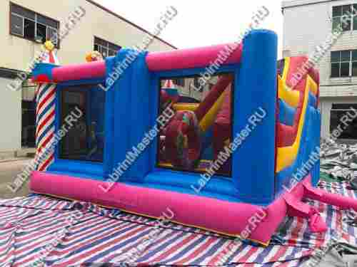 Надувной батут "Яркий цирк" 5*5*3м