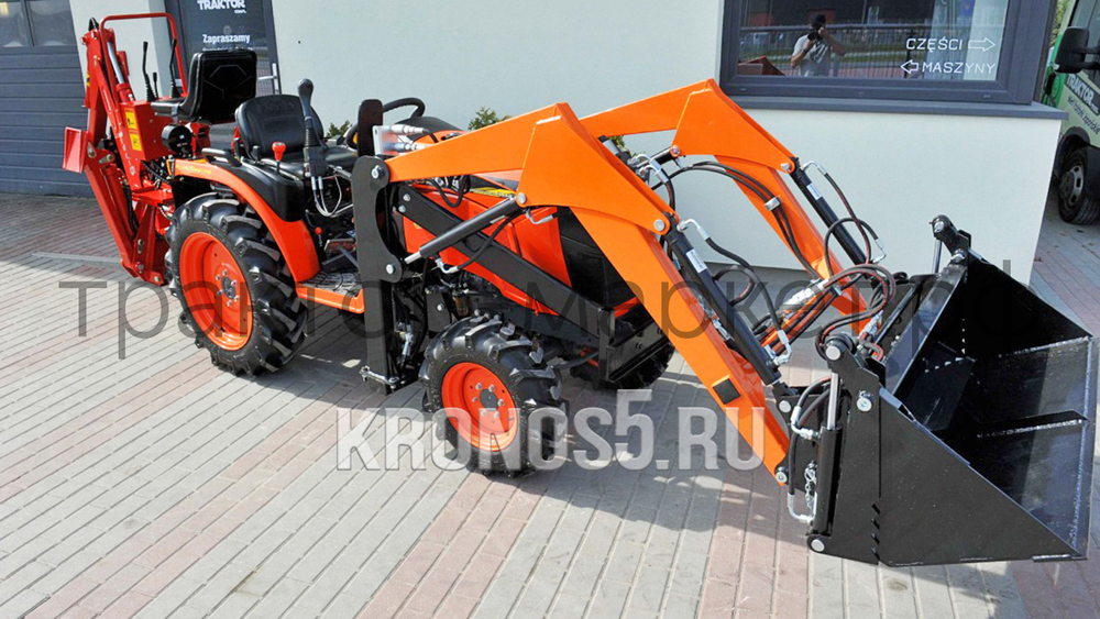 Трактор Kubota | Кубота B2741S 9+3 (Kubota India) STD agri 7.00-12 / 8.3-20 (с ПСМ)