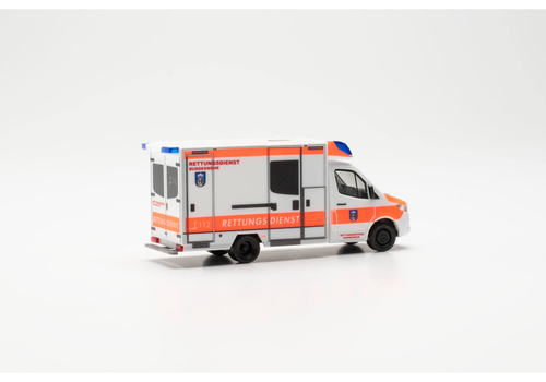 Скорая помощь Mercedes-Benz Sprinter 18 Fahrtec RTW "Врач службы спасения Бундесвера"