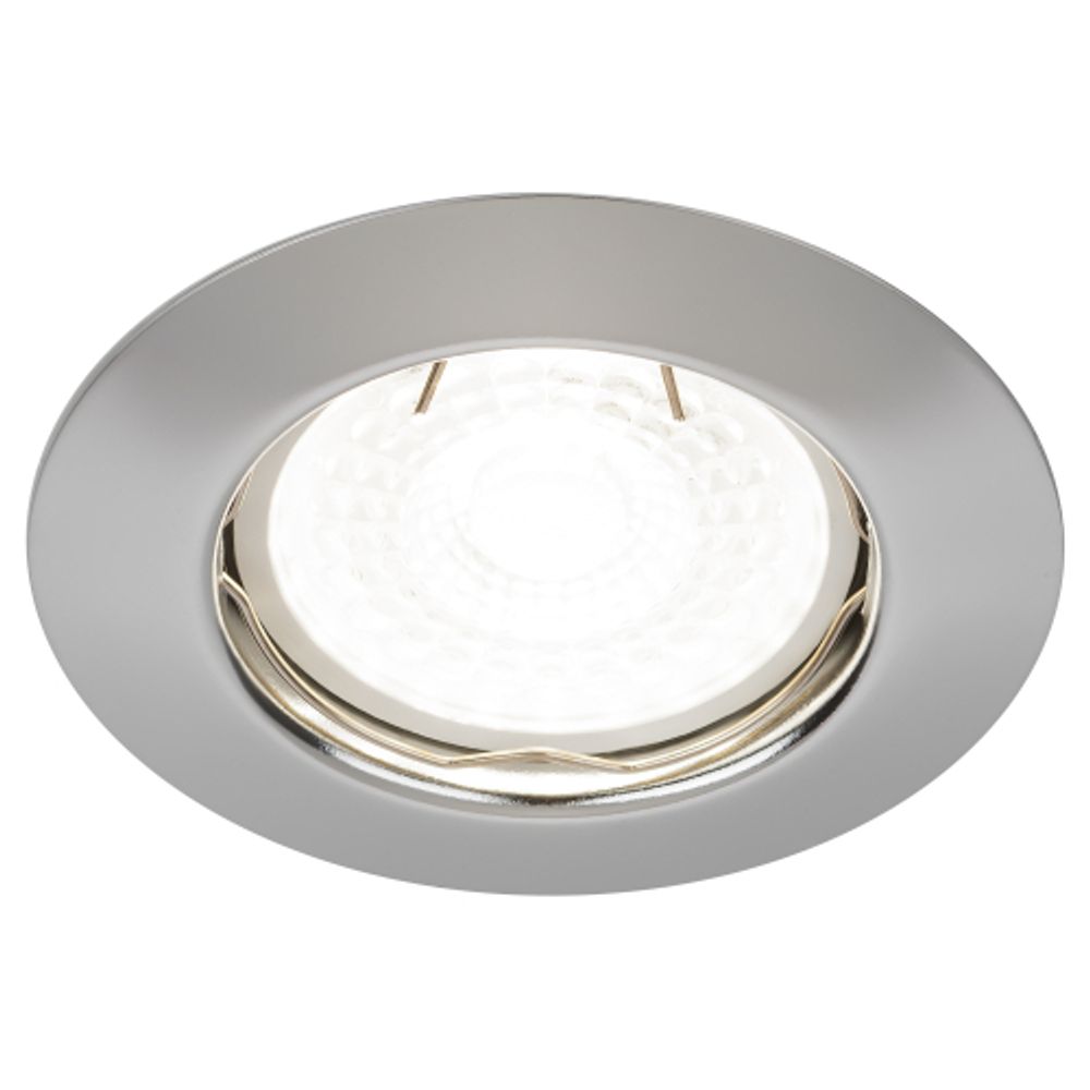 ST3 CH Светильник ЭРА штампованный MR16,12V/220V, 50W хром