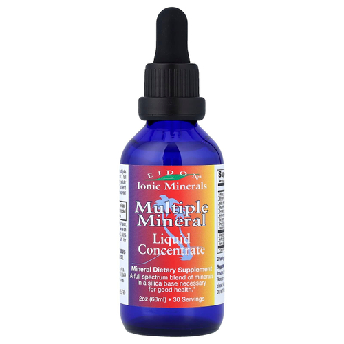 Eidon Ionic Minerals, Multiple Mineral, жидкий концентрат, 60 мл (2 унции)