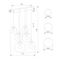 Подвесная люстра TK Lighting 5384 Esme
