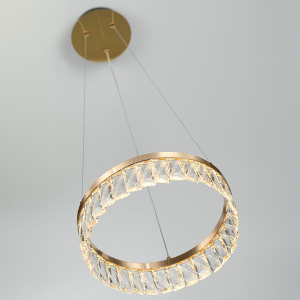 Люстра Rivoli Erika 6131-101 светодиодная LED 30 Вт 3000 K дизайн | Rivoli