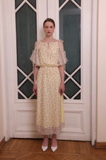 Платье «Фиалка», разноцветный