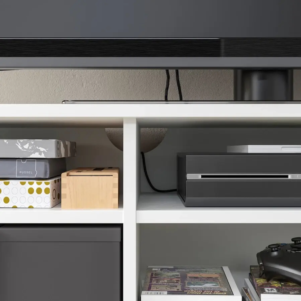 Комбинация для хранения  - VIHALS IKEA/ ВИХАЛС ИКЕА, 50х177 см, белый