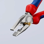 Плоскогубцы комбинированные хромированные 180 мм Knipex 03 05 180 SB