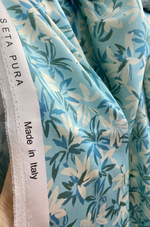 Ткань натуральный шелк 100% (Италия) ш-140см цена за 1,2 м