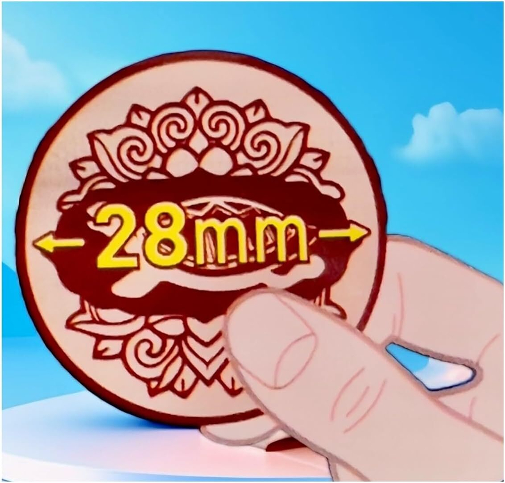 Пластыри обезболивающий с красным корейским 6-летнем женьшенем Korean Power Red Ginseng Coin 28 мм, 60 шт