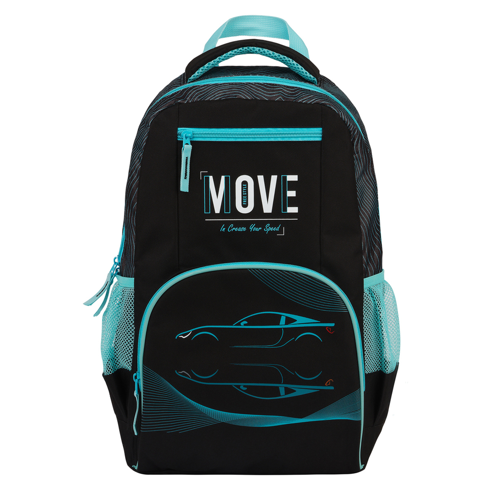 АКЦИЯ ЛИК Рюкзак ArtSpace School "Move", 44*31*16см, 1 отделение, 4 кармана, уплотн. спинка