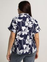 Блуза Флорал (синяя) Б15655-20М LT Collection