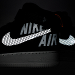 кроссовки Nike Air Force 1 High Under Construction Black / Grey
