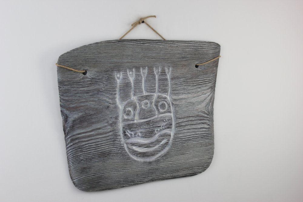 Декоративное панно "Хакасский след"