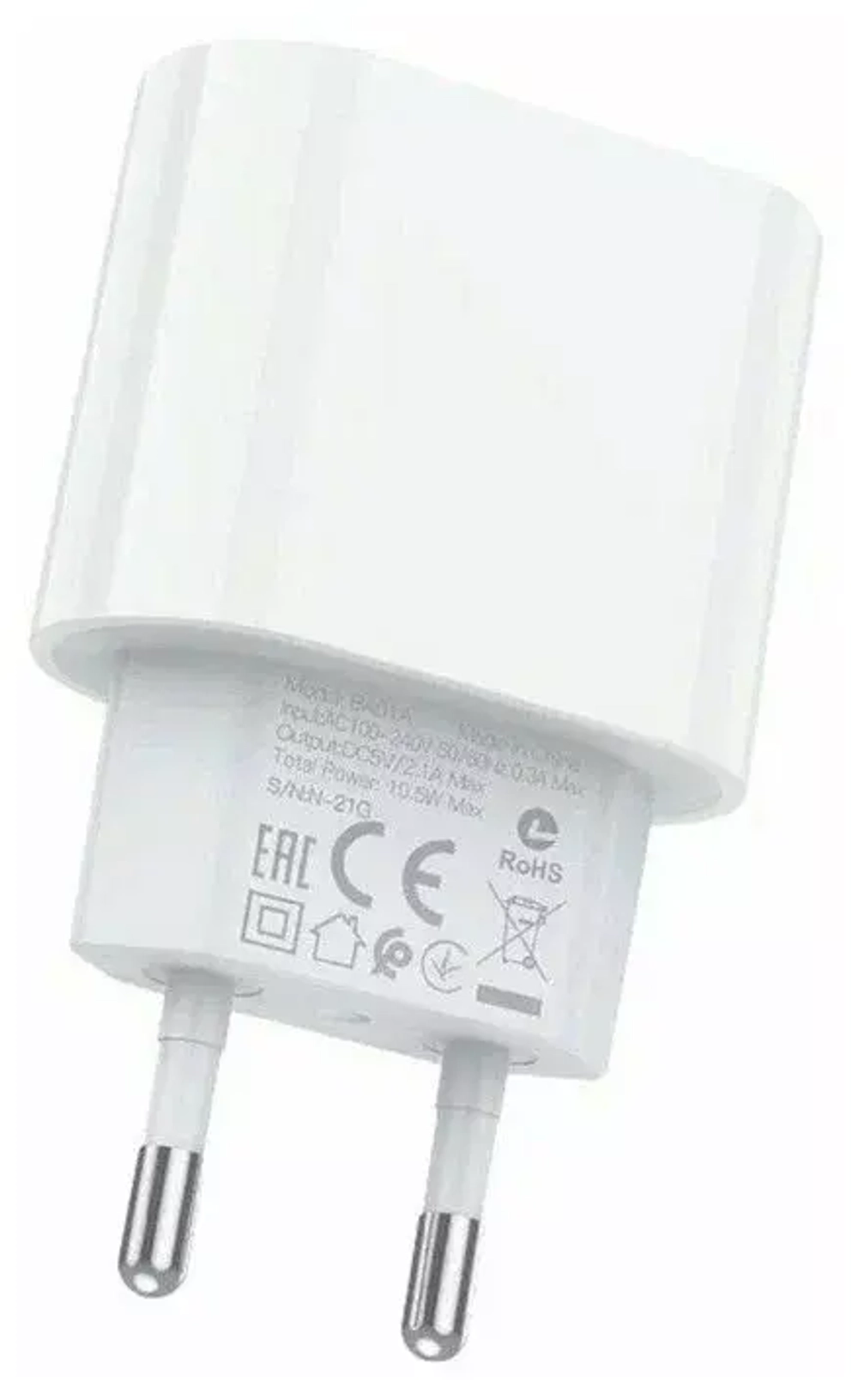 Сетевая зарядка с поддержкой быстрой зарядки PD+QC3.0 3А 18Вт USB-C BOROFONE BA61A