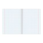 Тетрадь 12 л. ЮНЛАНДИЯ КЛАССИЧЕСКАЯ, клетка, обложка картон, ГОЛУБАЯ, 105639