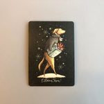 Собака с подарком