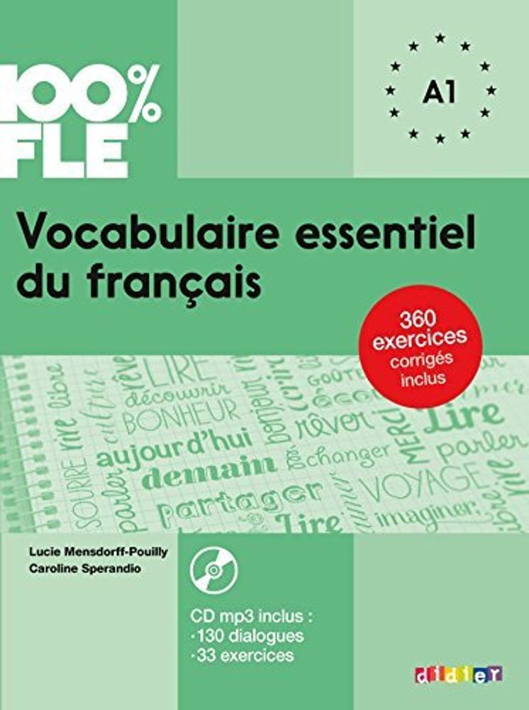 Vocabulaire essentiel du francais A1 + CD MP3