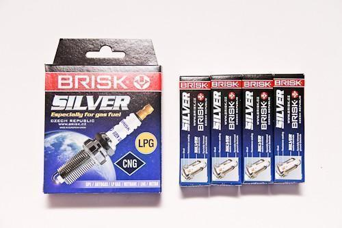 Свечи BRISK Silver 2110 8-клап.под газ (4шт) Чехия SILVER / 1464 / LR15YS9 /