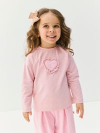 Лонгслив "Розовый зефир" 0+