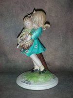 Статуэтка. Фарфор. Сёстры. Capodimonte. Италия