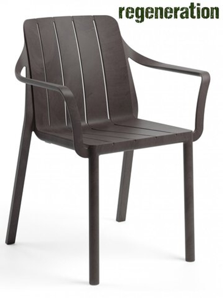 Кресло пластиковое Nardi Tiberina, терра