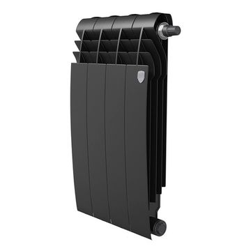 Радиатор Royal Thermo BiLiner 500 VDR Noir Sable - 4 секции нижнее подключение (правое)