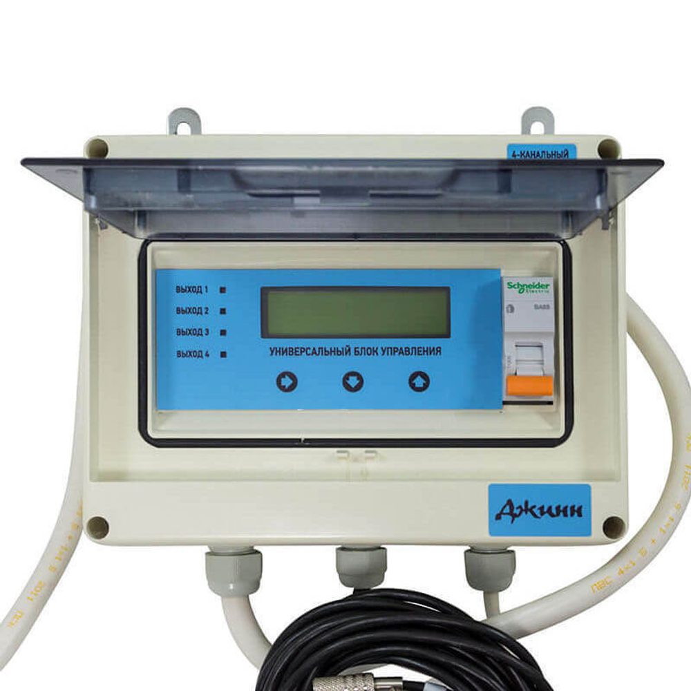 Корпус IP65 контроллера Джинн крупным планом, пыле- и влагозащита