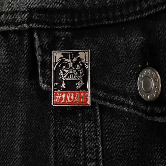 Значок металлический Звездные войны Отец N1 в Империи, р-р 3х2,3см