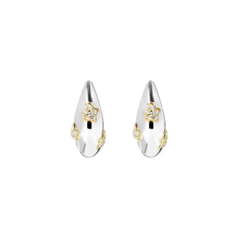 Серьги Кристальная Звездная Клешня