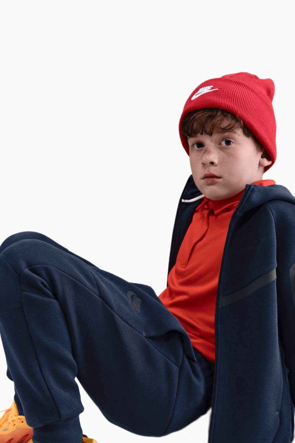 Штаны Nike Sportswear Tech Fleece Junior - темно-синий